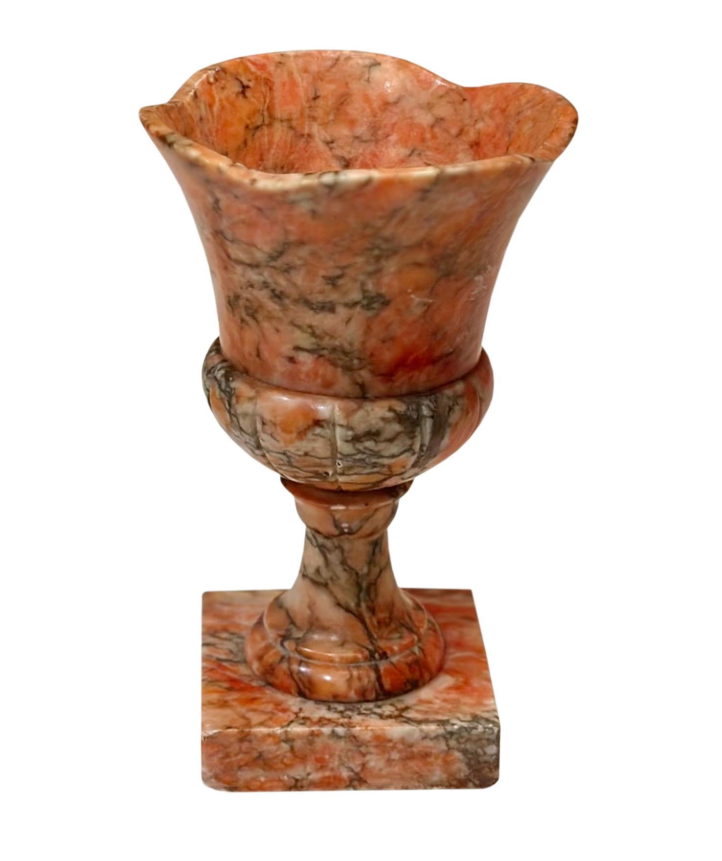 Mid Century Italian Marble Vase For Sale 2