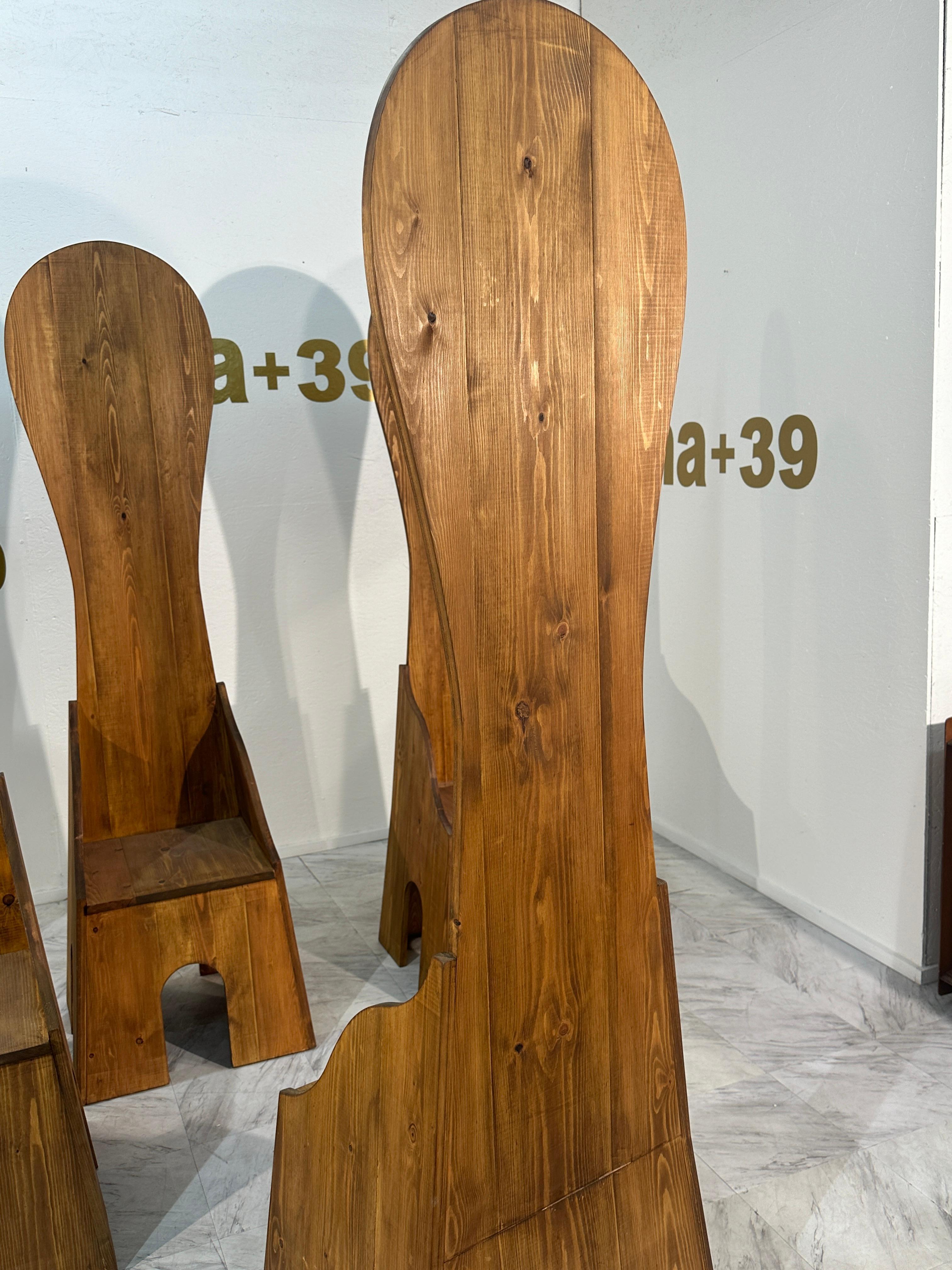 Silla italiana de mediados de siglo Mario Ceroli 