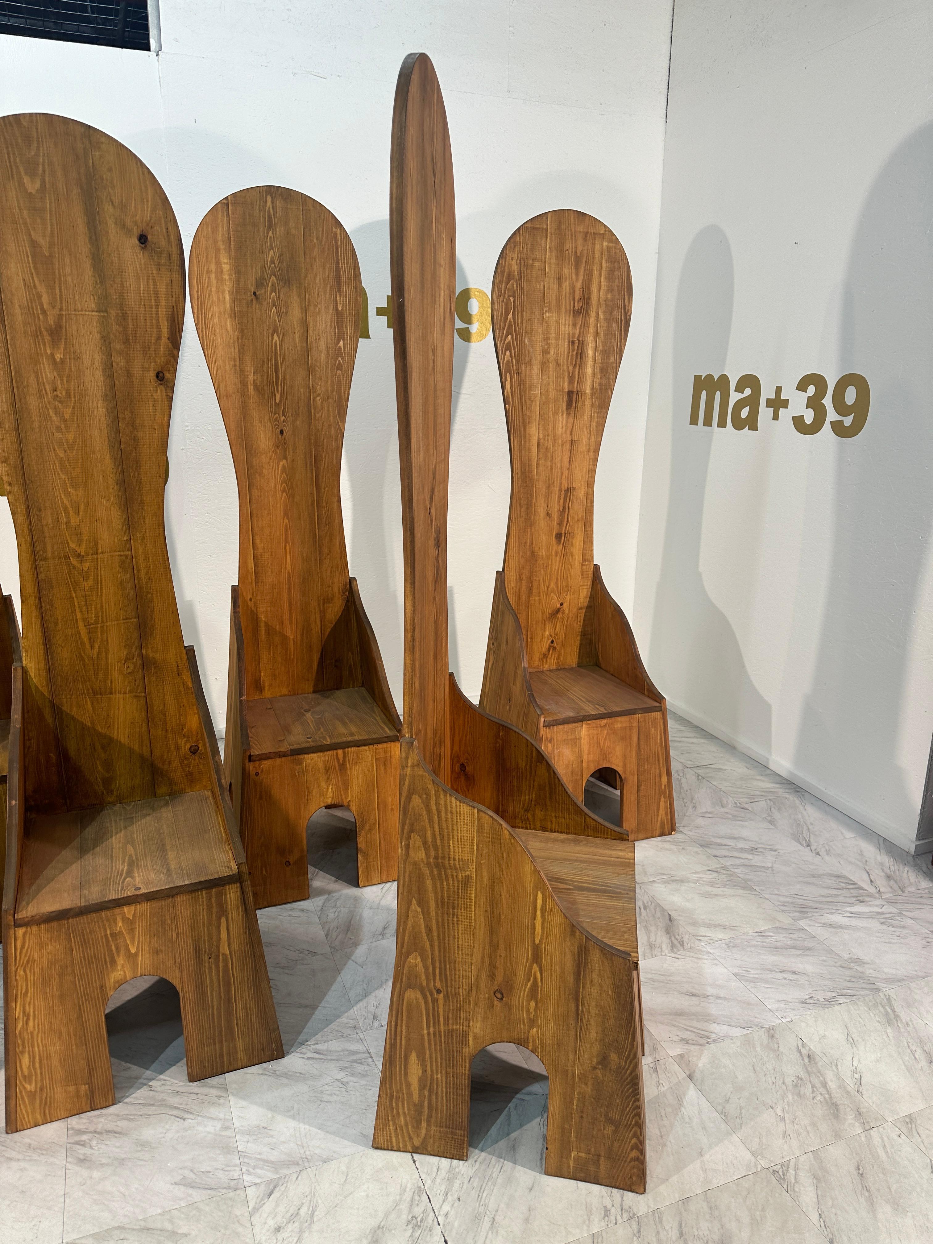 Silla italiana de mediados de siglo Mario Ceroli 