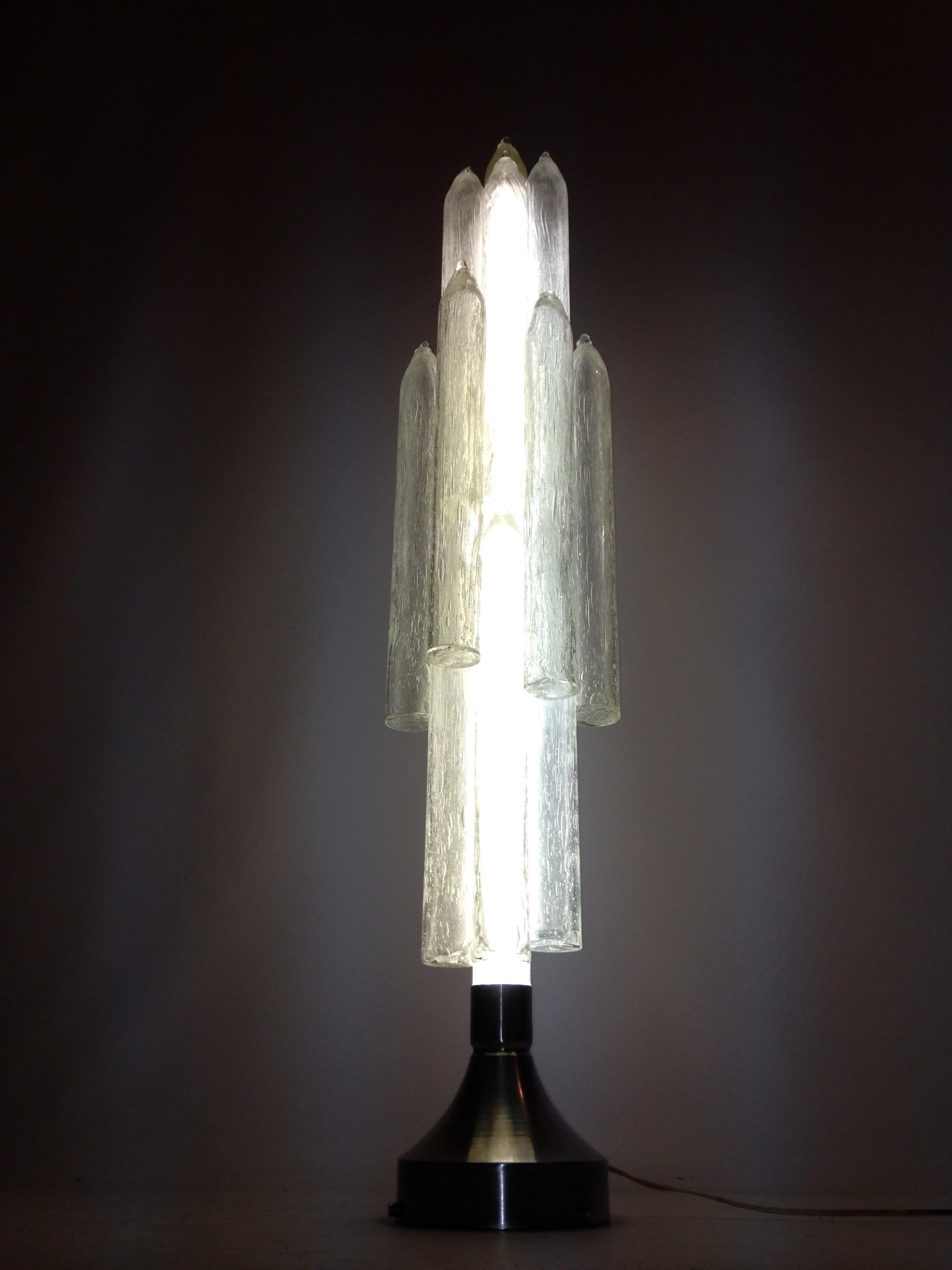Italienische Mid-Century-Stehlampe, Mazzega Murano & Carlo Nason, 1960er Jahre im Angebot 11