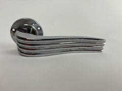 Mid-Century Italian Metal Door Handles Door, Set of 4 pairs