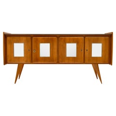 Midcentury Italian Mirrored Buffet