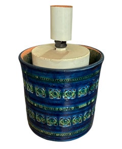 Mid-Century Italian Modern Ceramic Pottery Table Lamp