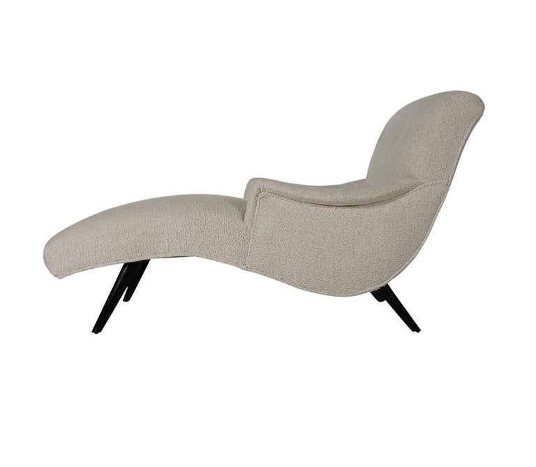 Midcentury Italian Modern Chaise Lounge Chair after Ico Parisi at 1stDibs