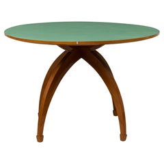 Mid-Century Italian Modern Circular Breakfast / Dining Table