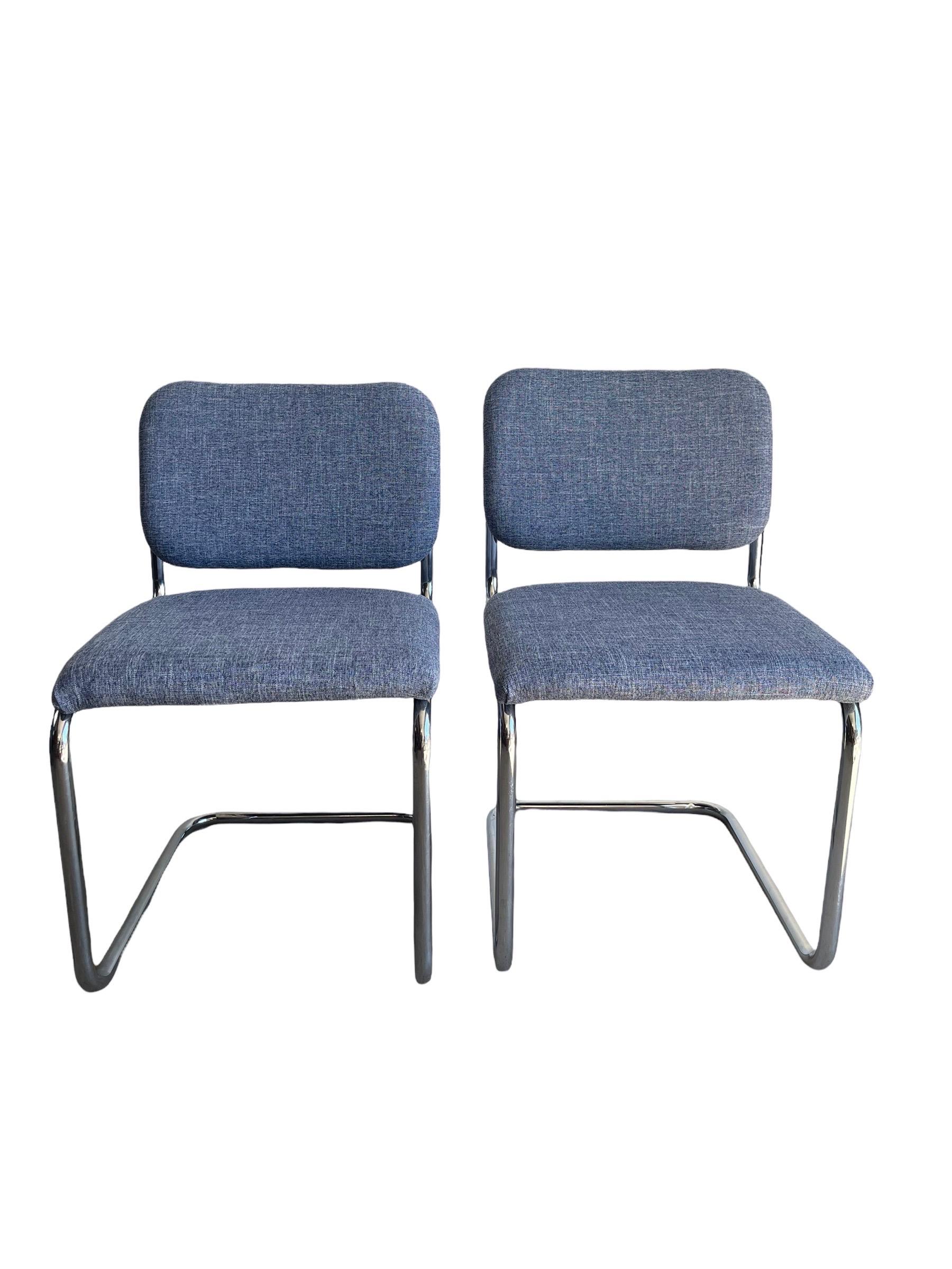 20th Century Mid-Century Italian Modern Marcel Breuer Cesca Dining Chairs 