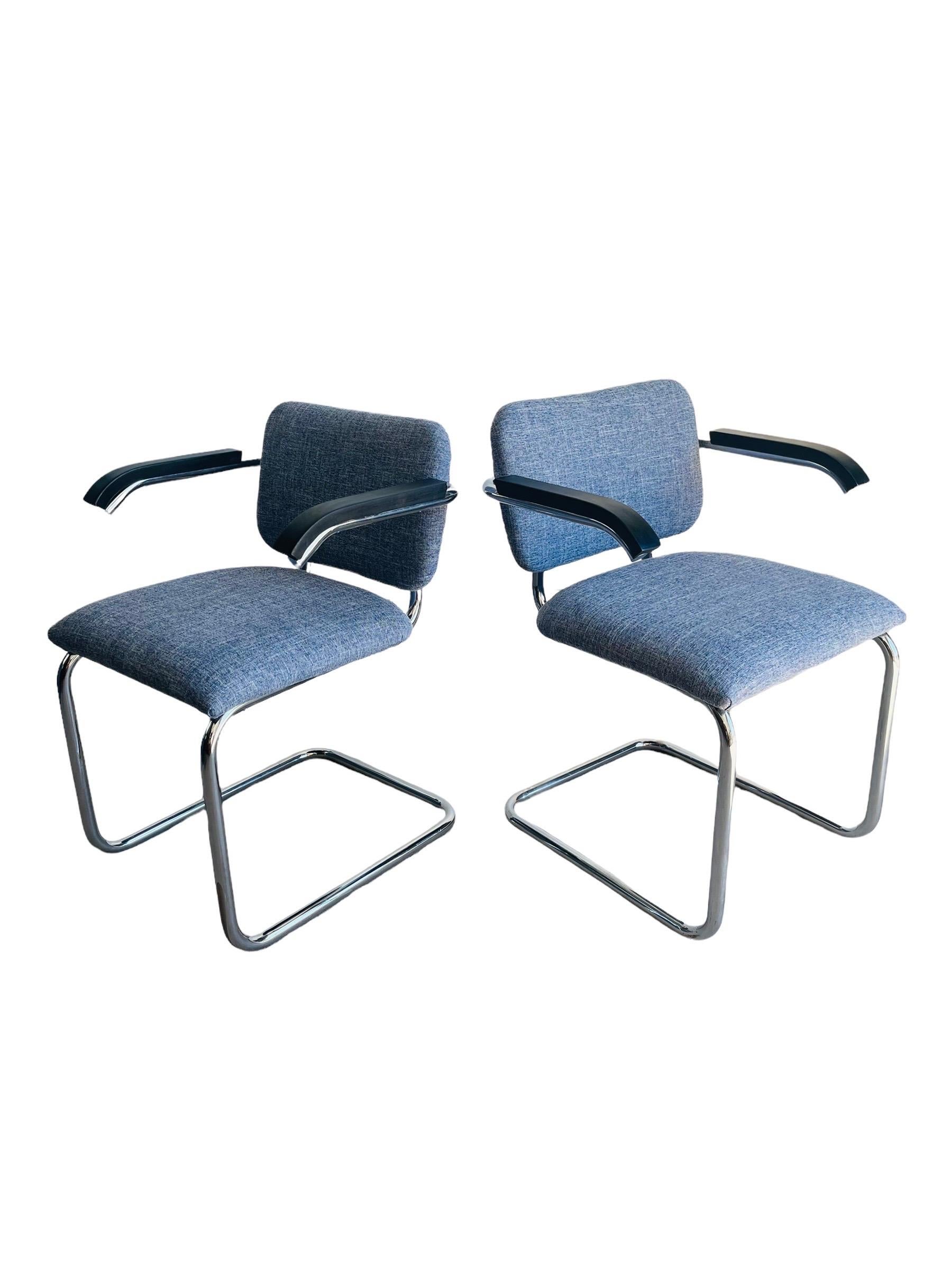 Mid-Century Italian Modern Marcel Breuer Cesca Dining Chairs  3