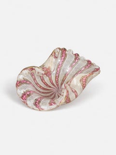 Mid-Century Italian Modern Murano Glass Catch-All Tray