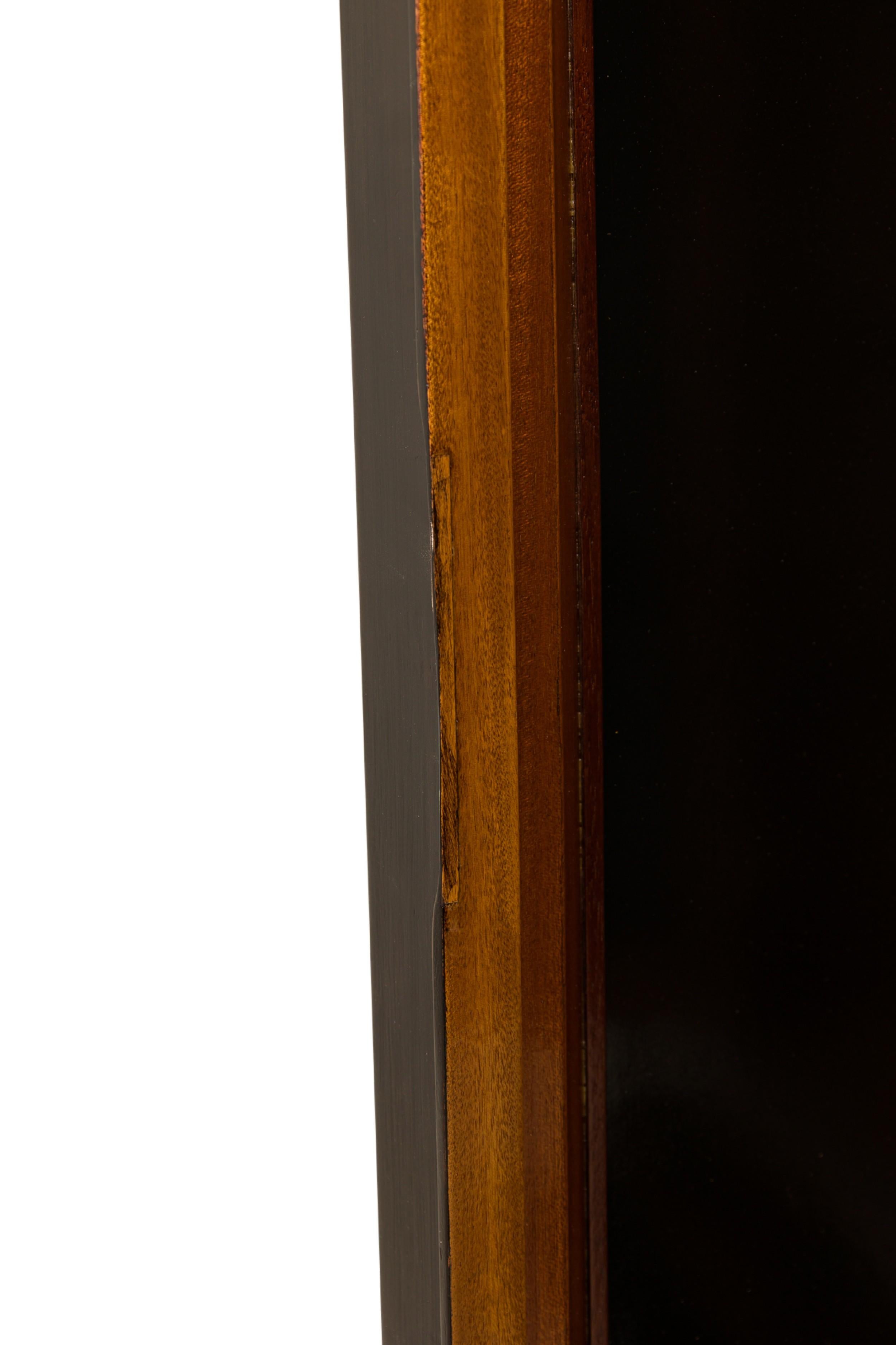 Mid-Century Italian Modern Palisander & Marmor Bücherregal im Angebot 7