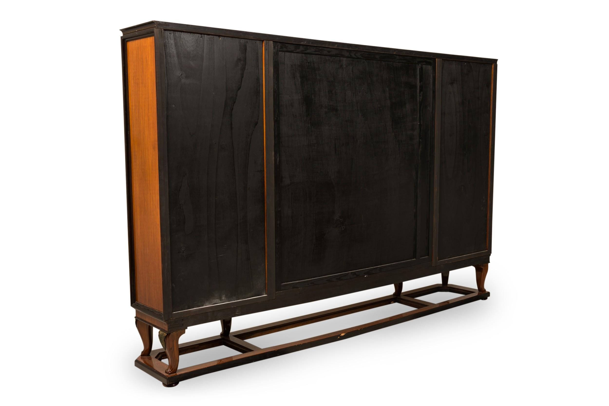 Mid-Century Italian Modern Palisander & Marmor Bücherregal (Italienisch) im Angebot