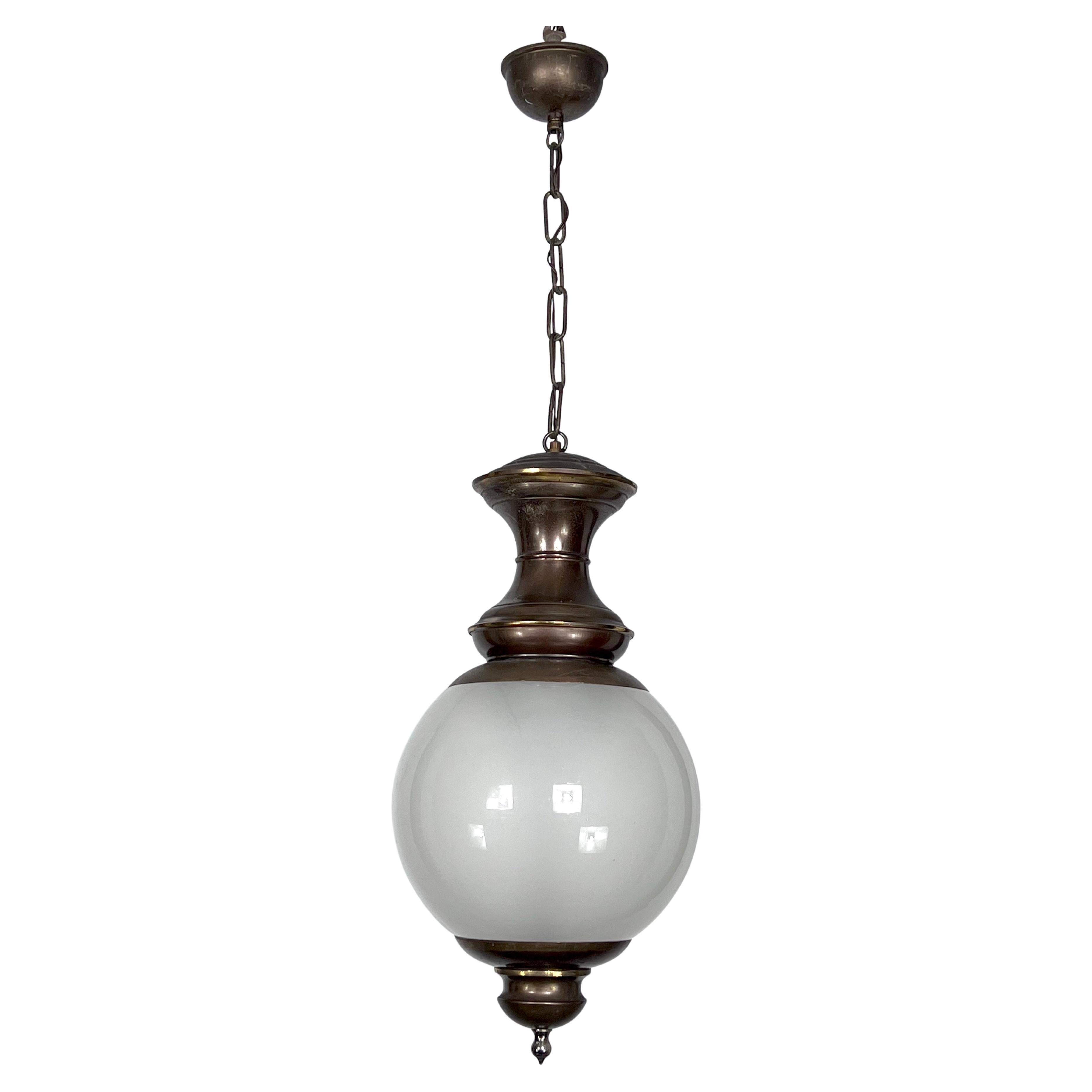 Mid-Century Italian Modern Pendant in the Style of Caccia Dominioni