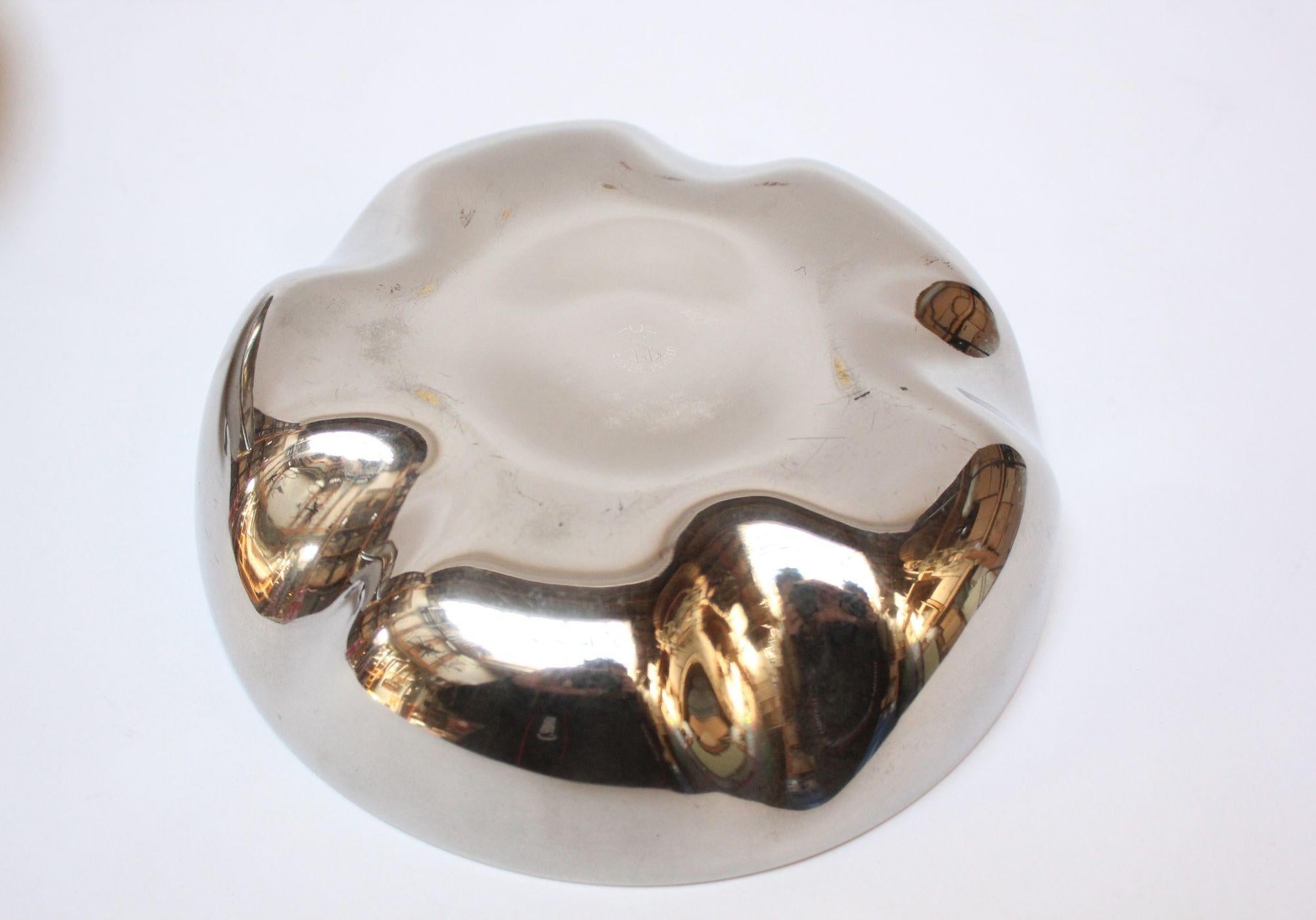 Mid-Century Italian Modern Silver-Plated 