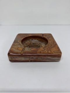 Mid-Century Italian Modern Solid Marble Ashtray or Catchall, 1950s