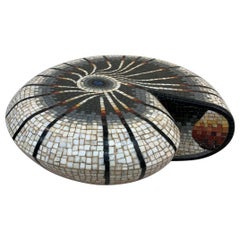 Retro Mid Century Italian Mosaic Tile Cocktail Table by Massimiliano Beltrame