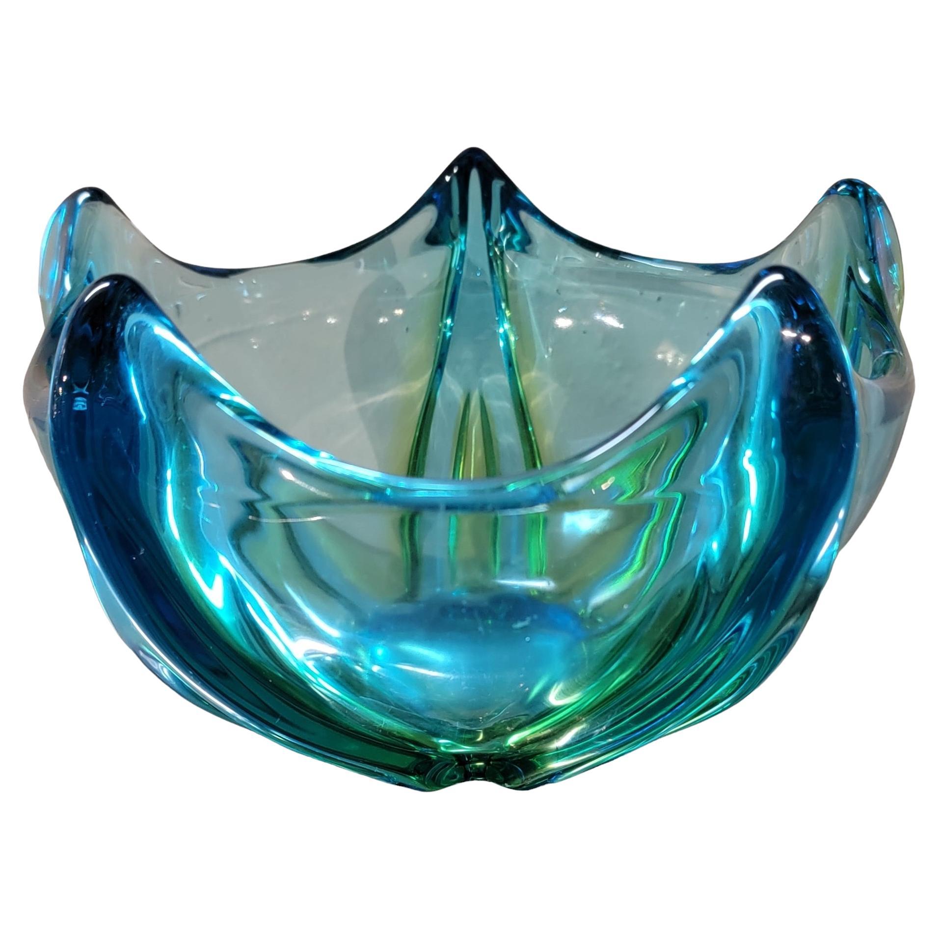 Mid Century Italian Murano Art Glass Bowl