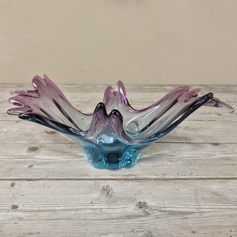 Midcentury Italian Murano Glass Centerpiece at 1stDibs