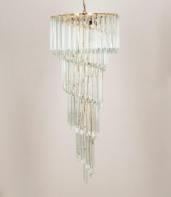 Mid-Century Italian Murano Glass Chandelier