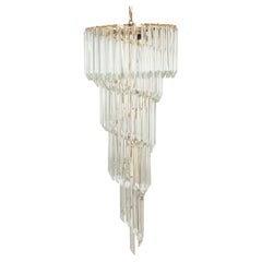 Mid-Century Italian Murano Glass Chandelier