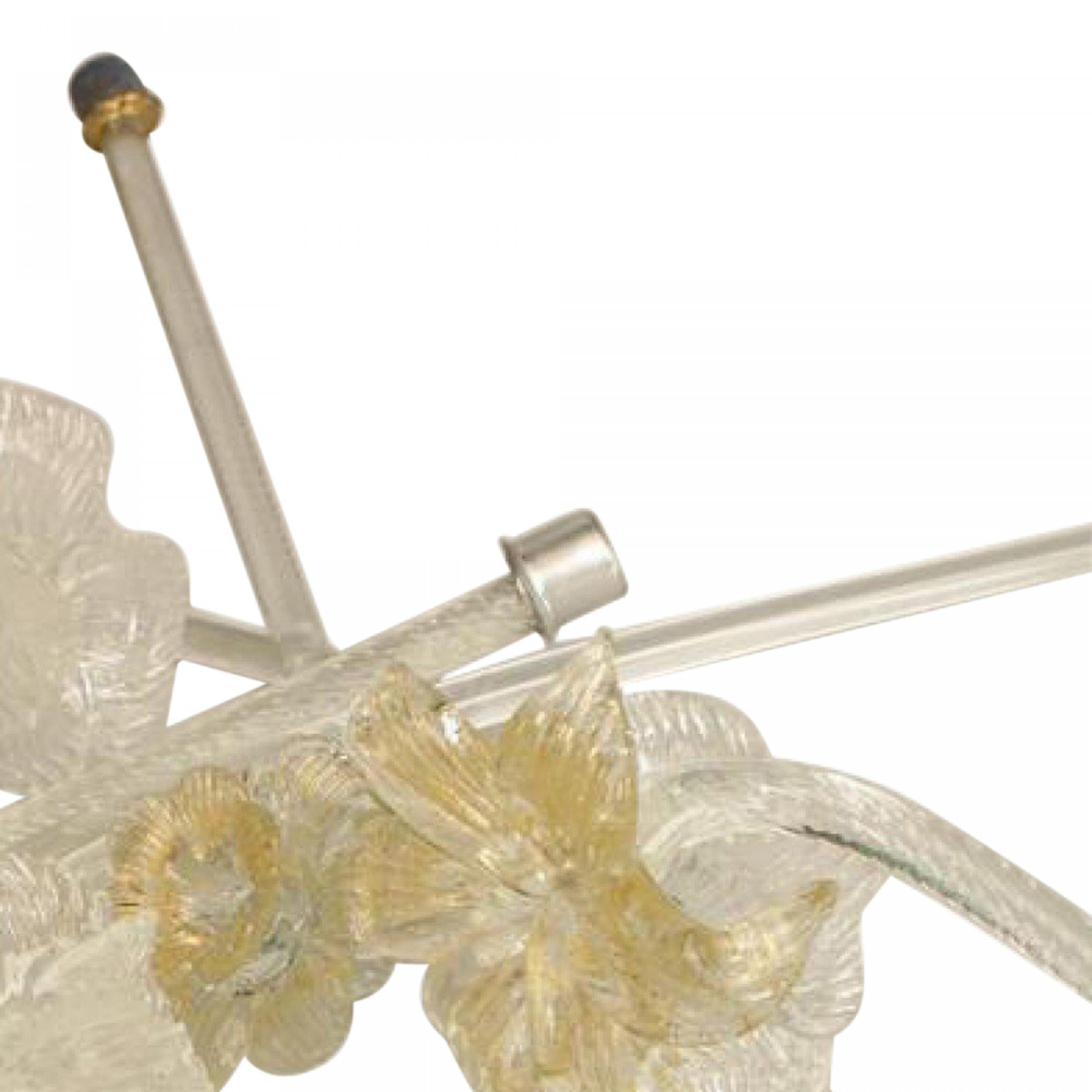 Mid-Century moderno Fiori in vetro di Murano della metà del secolo scorso in vendita