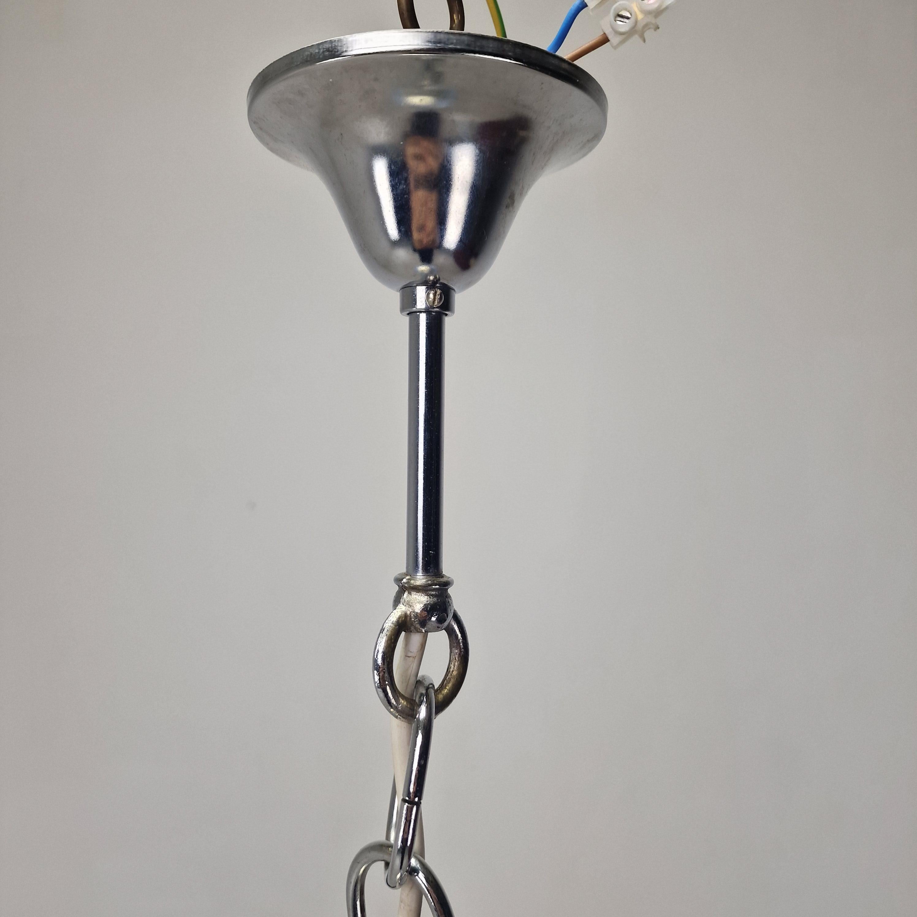 Araña de cristal de Murano italiana de mediados de siglo, años 70 en venta 5