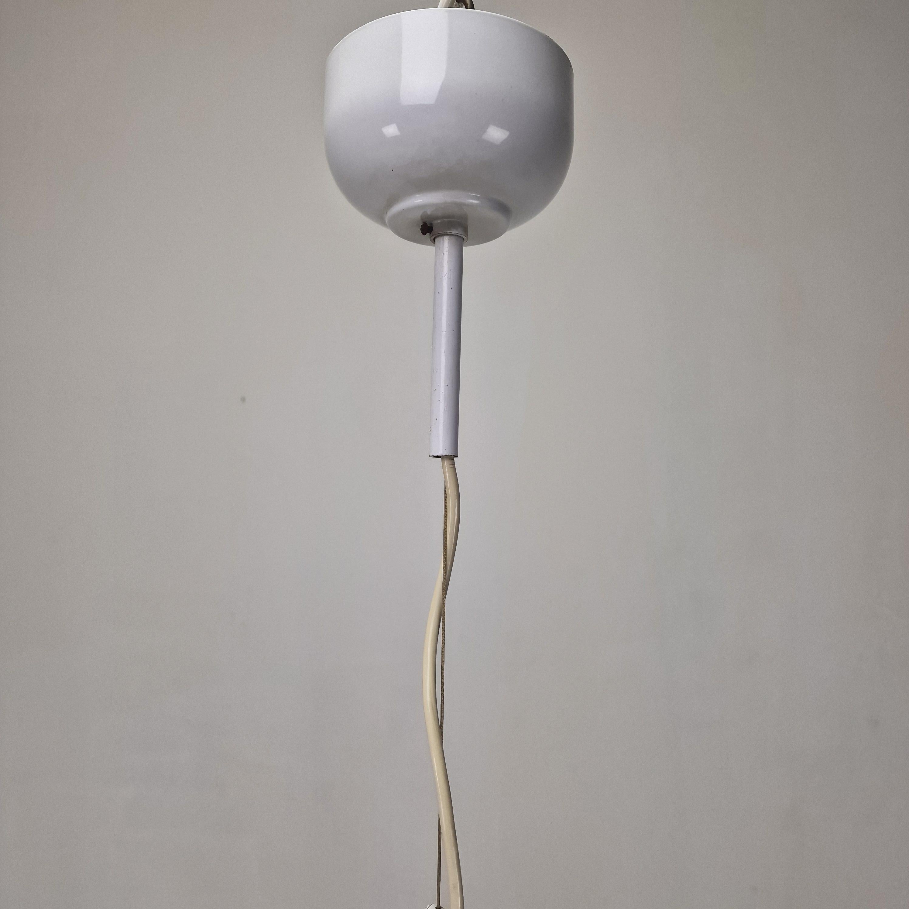 Vetro di Murano Lampadario a globo in vetro di Murano della metà del secolo scorso, anni '70 in vendita
