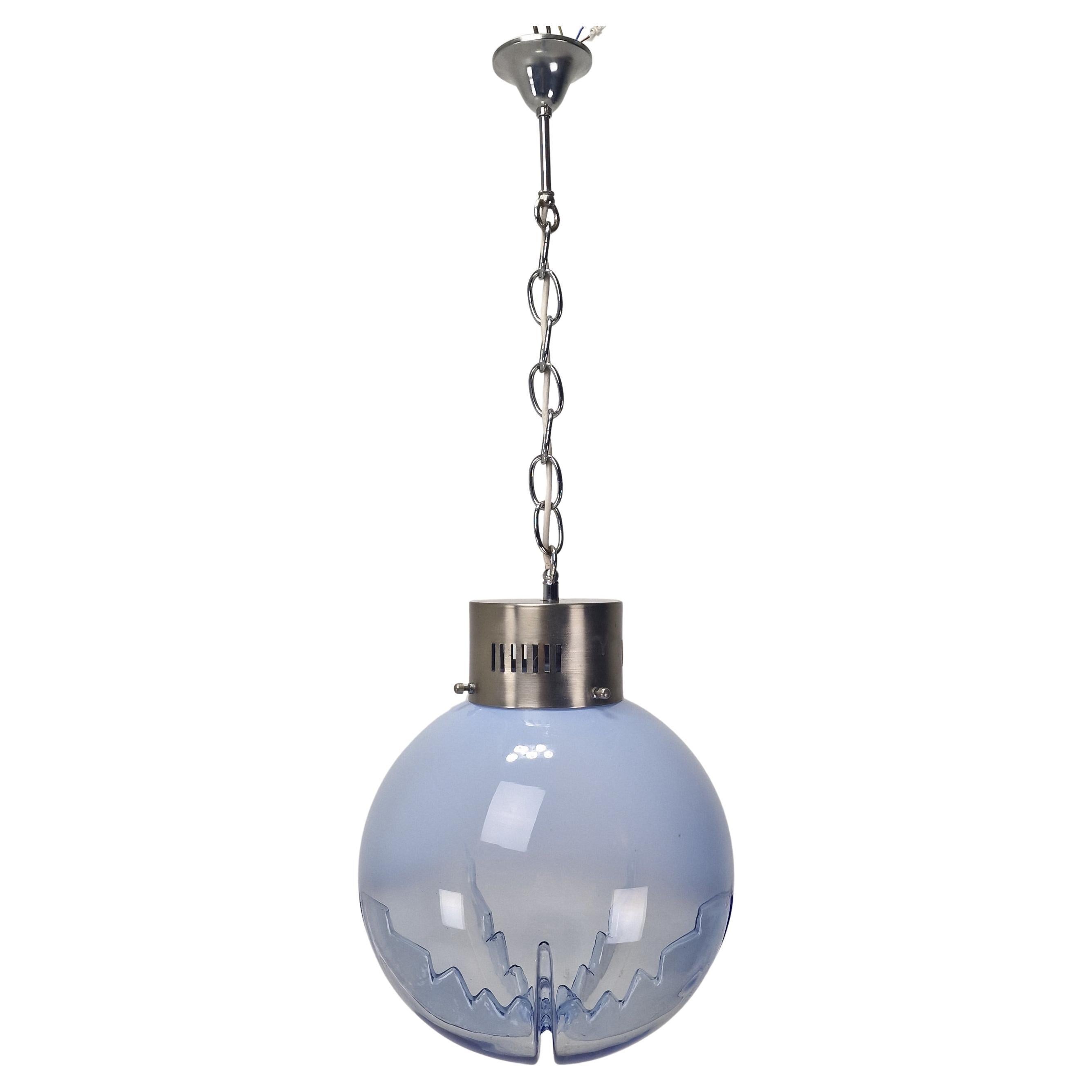 Mid-Century Italian Murano Glass Globe Chandelier, 1970s