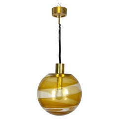 Lampe pendante à sphère en verre de Murano, Italie, milieu de siècle, années 60