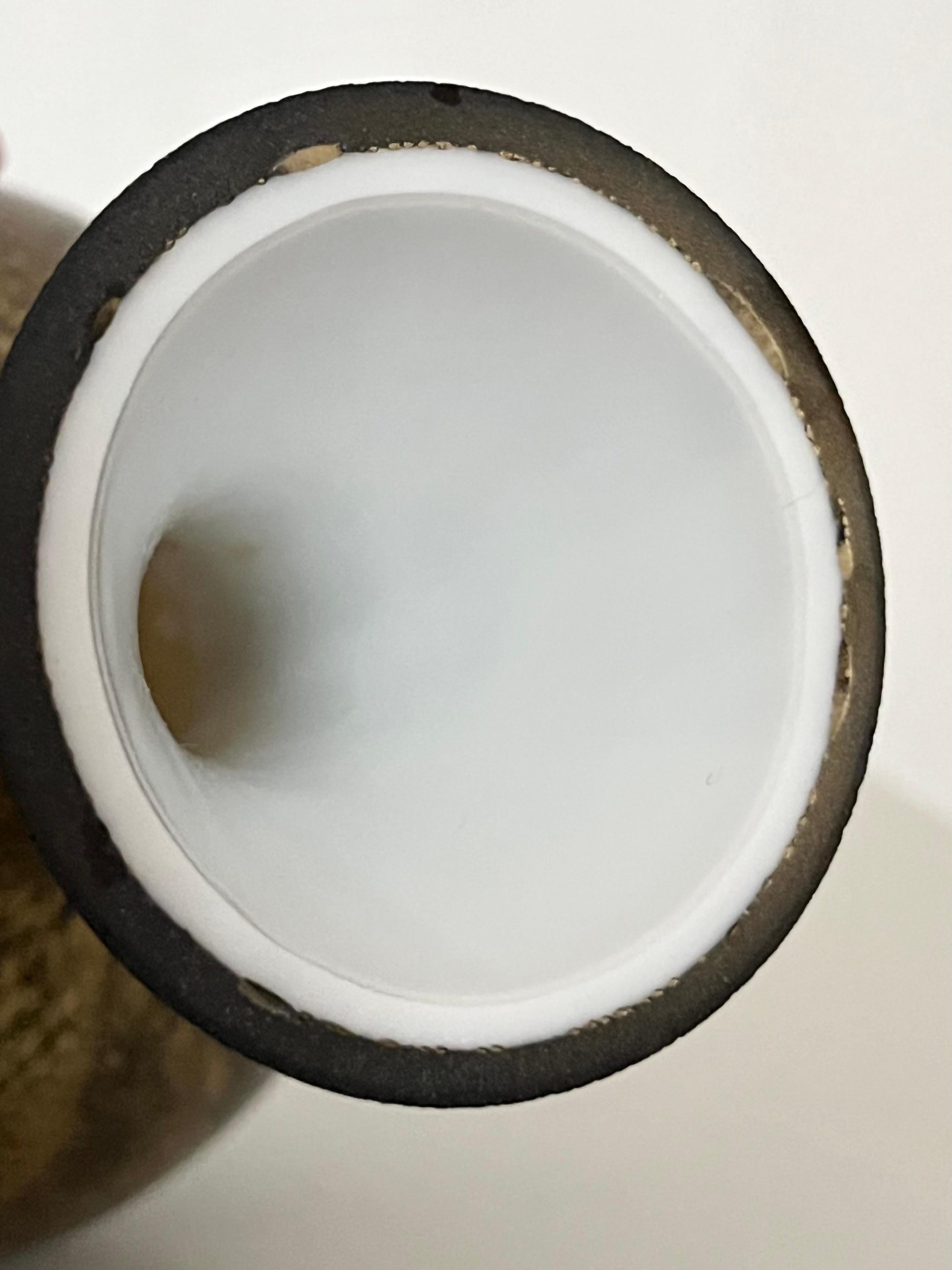 Vase en verre de Murano à motif Bollicine, Italie du milieu du siècle, années 1950 en vente 7