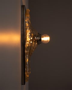 Mid-Century Italian Murano Sculptural Wall Lamp, 1970’s