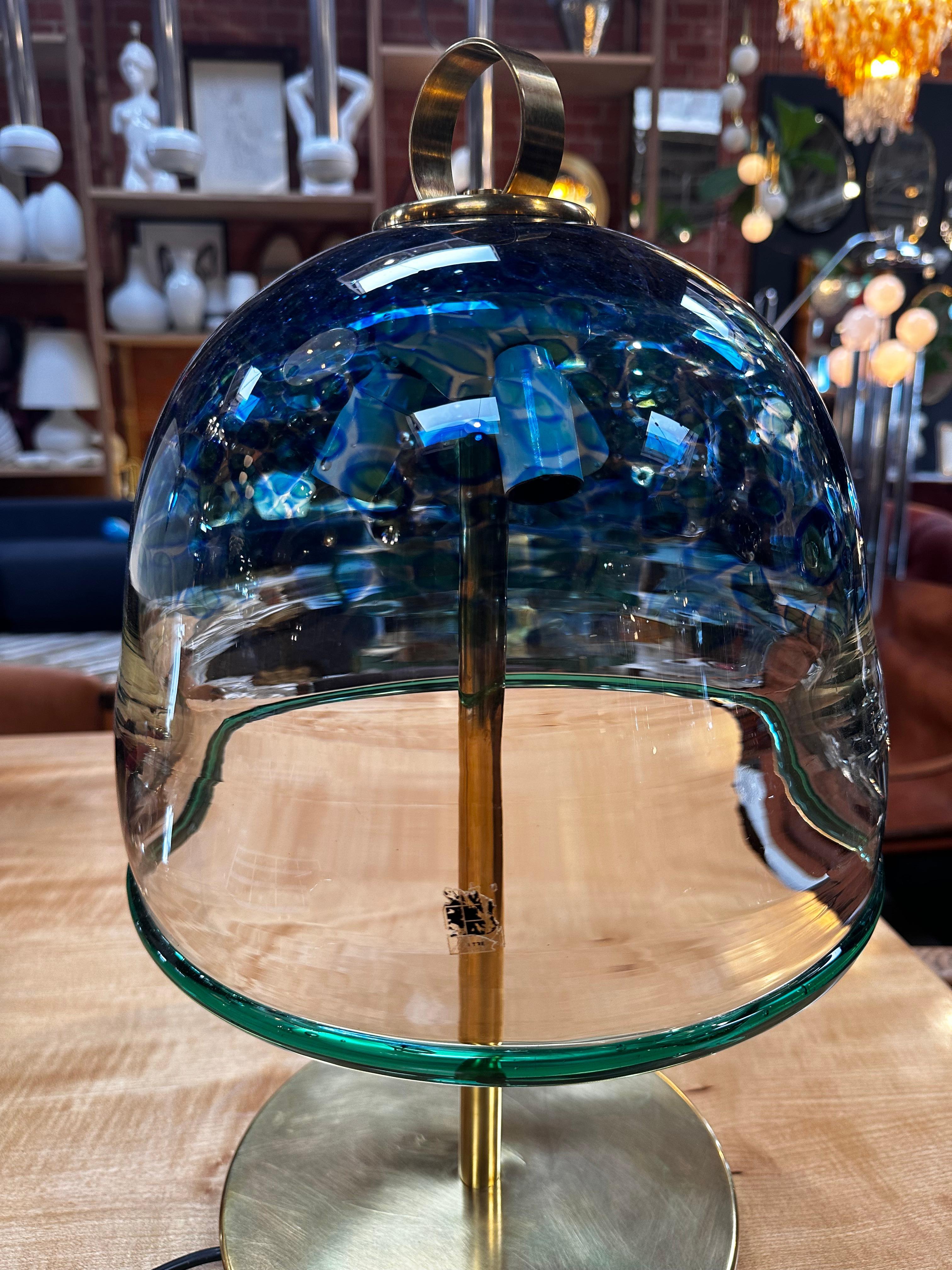 Mid-20th Century Mid Century Italian Murano Table Lamp 1960 For Sale