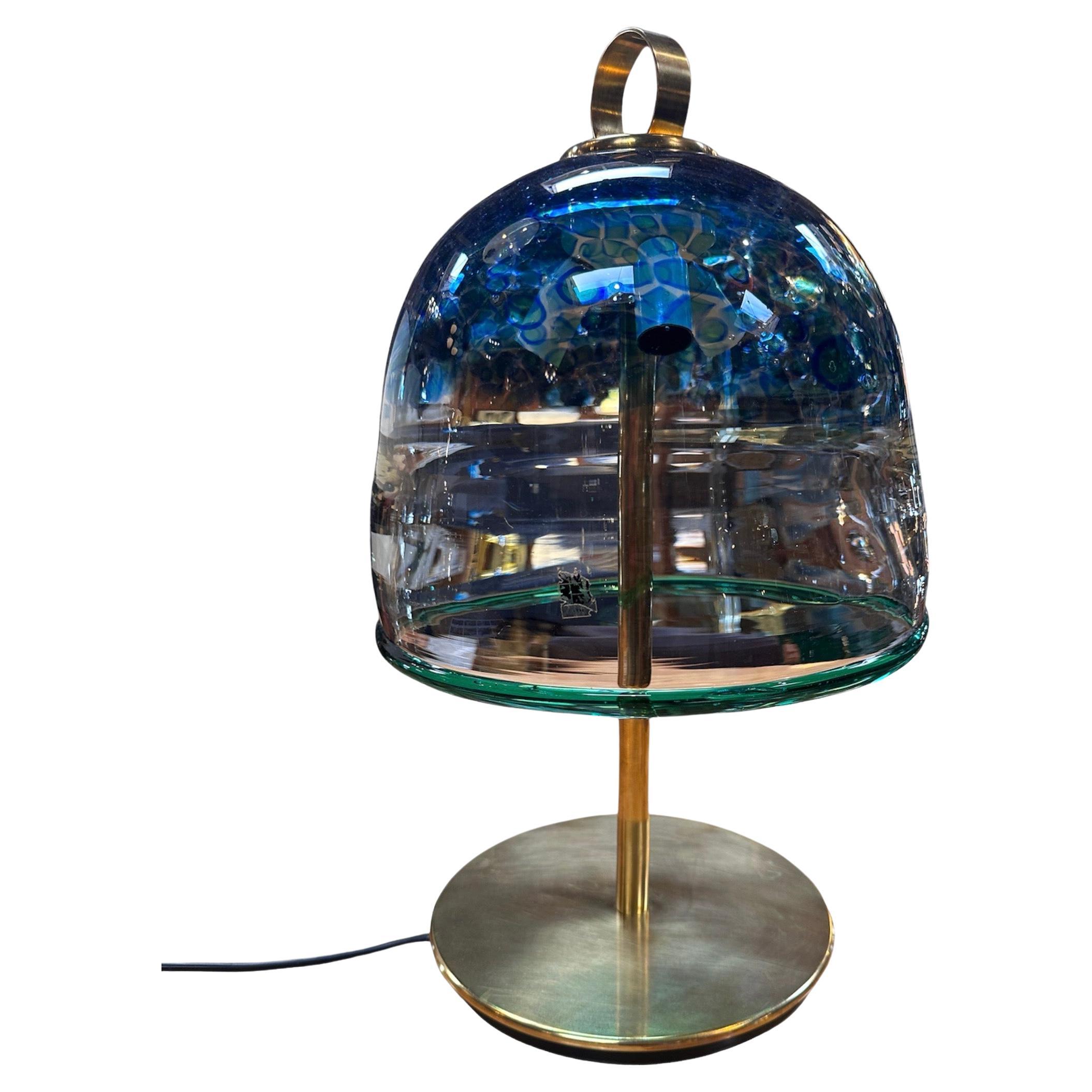 Mid Century Italian Murano Table Lamp 1960 For Sale
