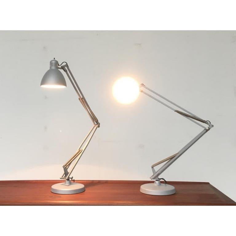 Industriale Lampada da tavolo Naskaloris di Archivio Storico per Fontana Arte, metà secolo. in vendita