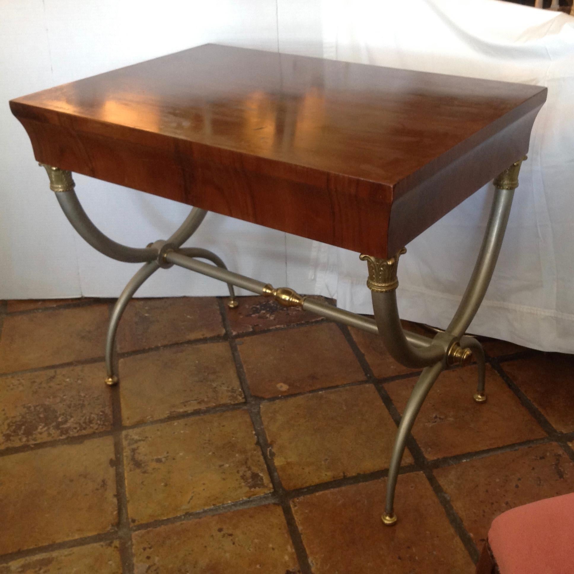 Midcentury Italian Neoclassic Desk 7