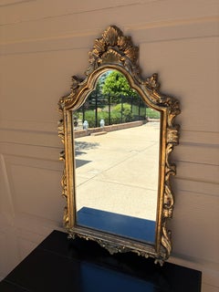 Mid-Century Italian Neoclassical Giltwood Mirror