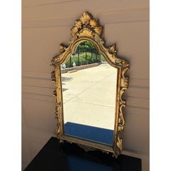 Mid-Century Italian Neoclassical Giltwood Mirror