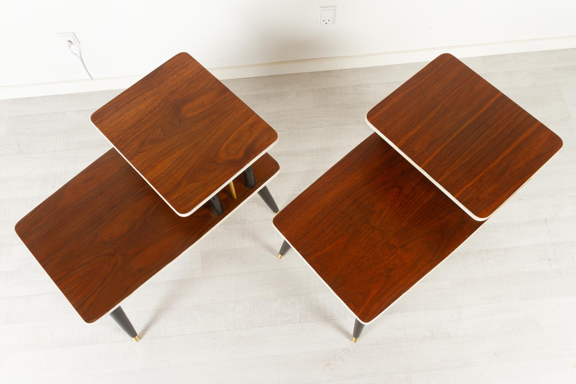 Mid-Century Italian Night Stands 1960s, Set of 2 For Sale 2