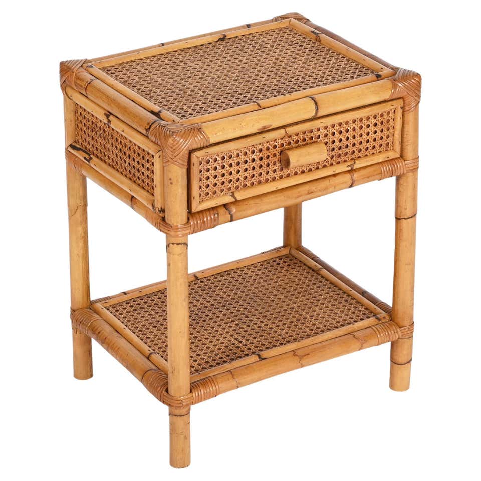 Rustic Rectangular Straw Table Straw Tables - 68 For Sale at 1stDibs | straw coffee table