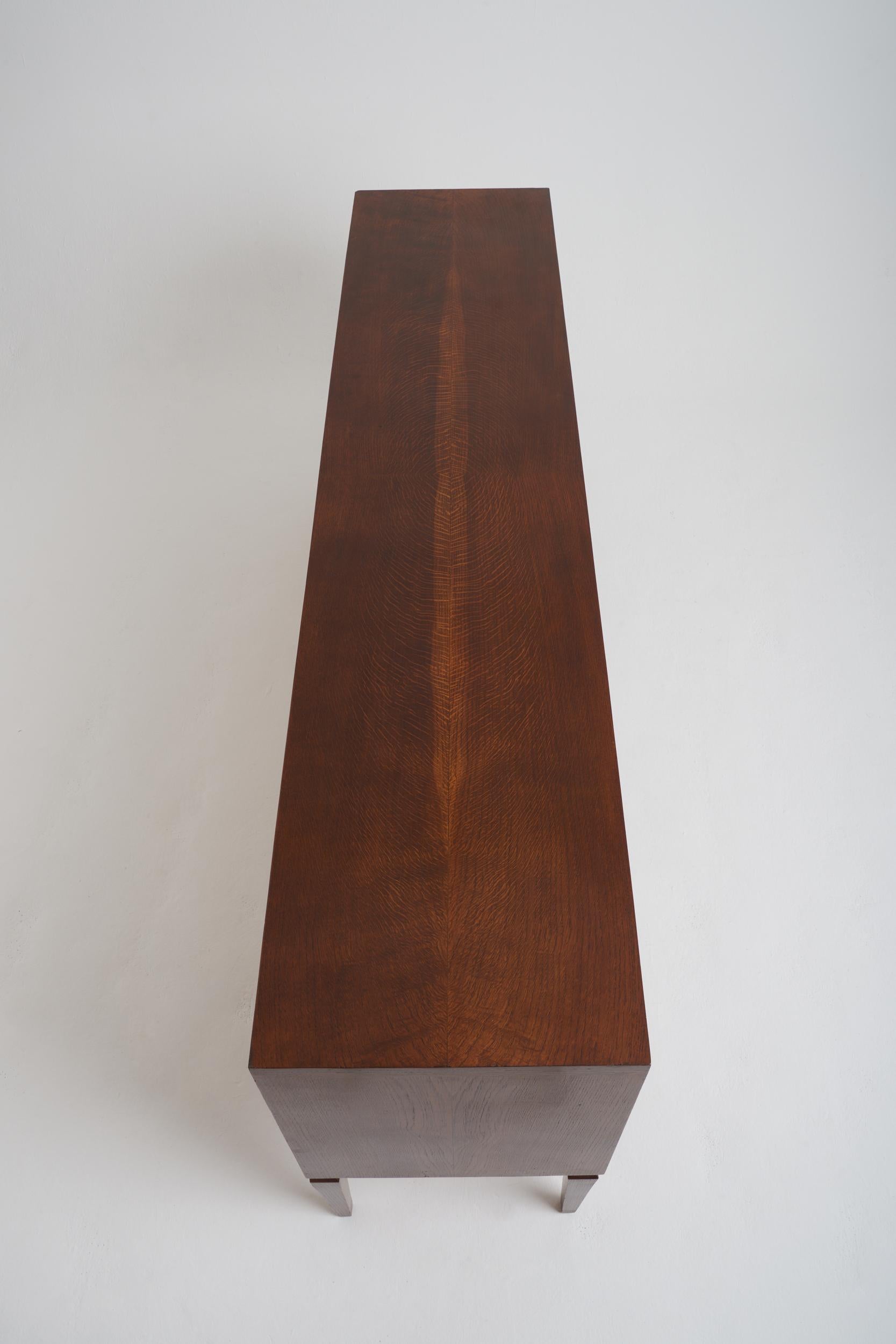 Mid-Century Italian Oak Sideboard 4