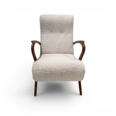 Mid-Century Italian Pair of Chairs Attributed to Paola Buffa