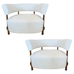 Mid-Century Italian Pair of Chairs