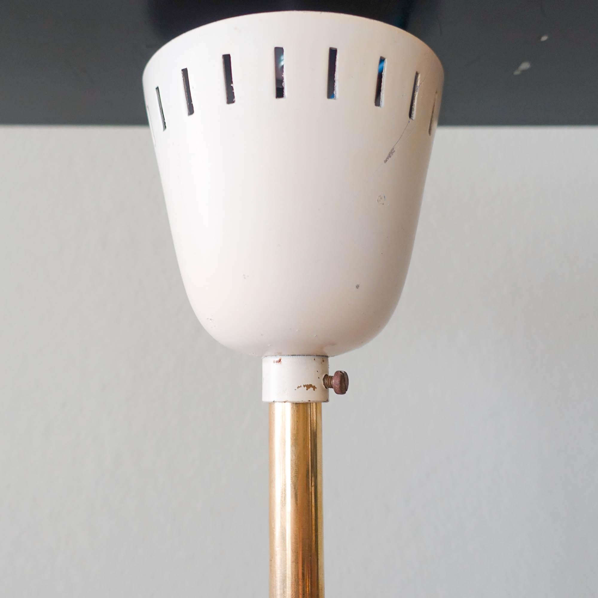 Mid-Century Italian Pendant Lamp, in the style of Gino Sarfatti for Arteluce 11