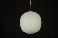 Mid-Century Italian pendant light in the style of Arredoluce Monza. Italy 1950s