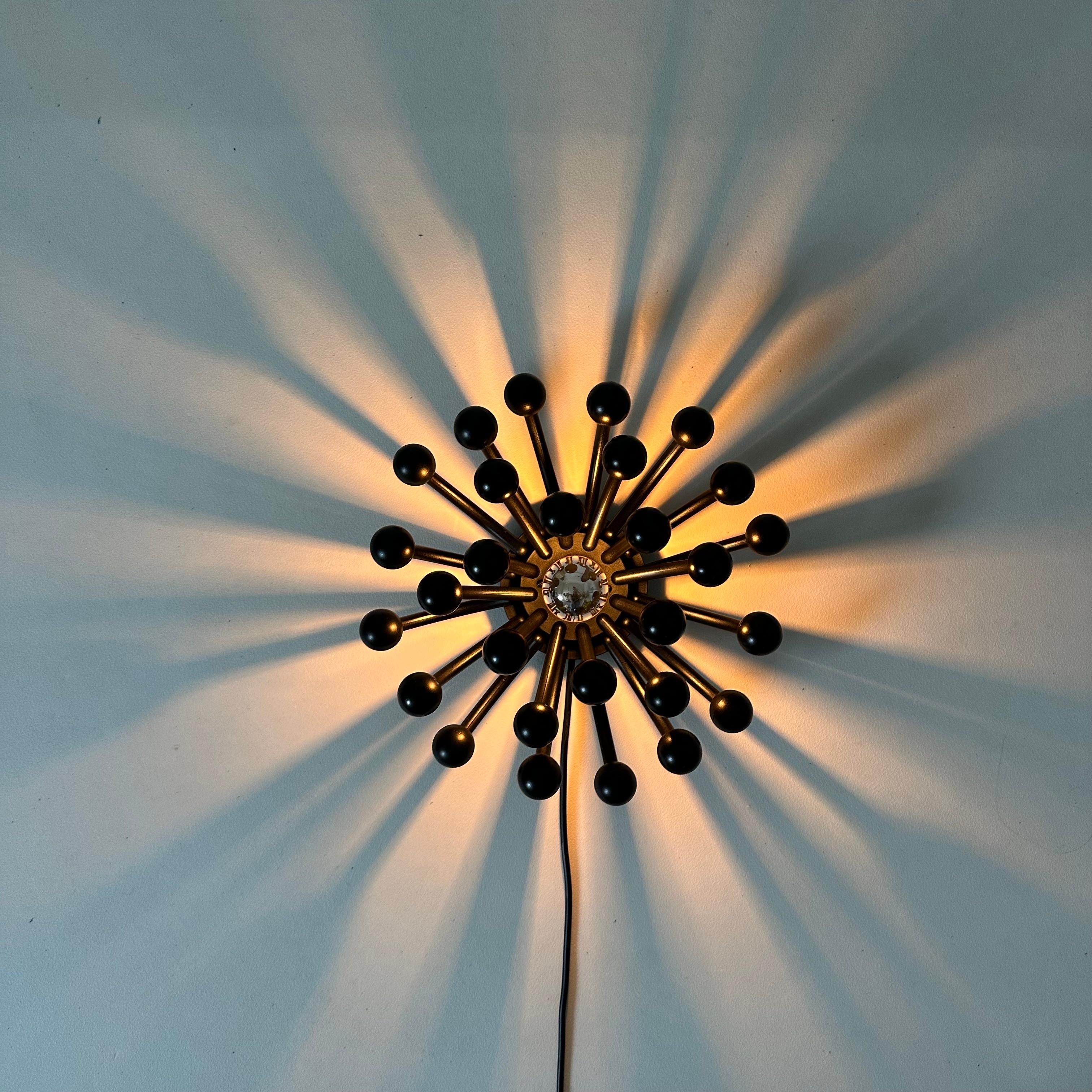 Mid-Century Modern Lampe de table Pistillo italienne du milieu du siècle dernier par Studio Tetrarch pour Valenti, 1969 en vente