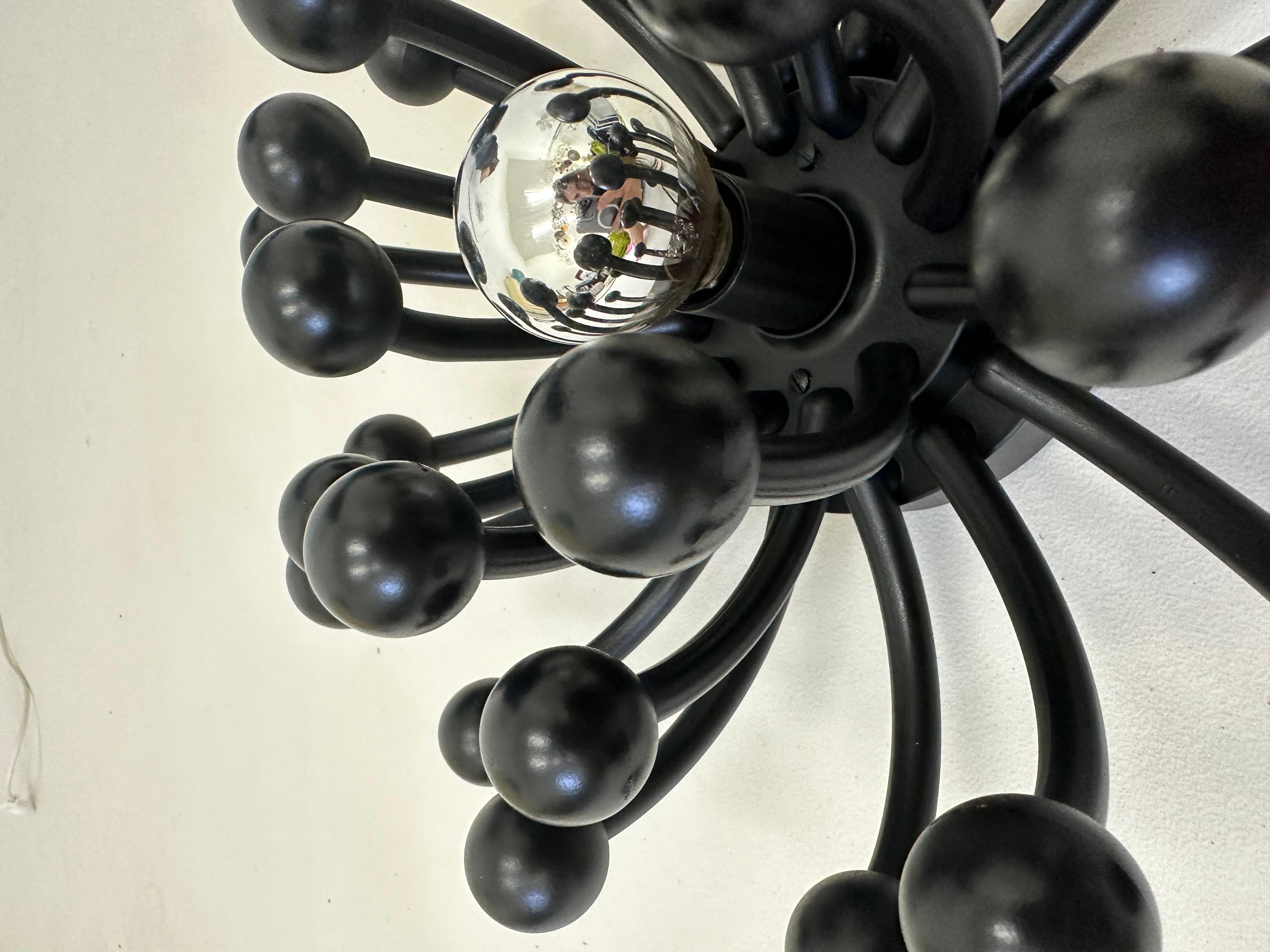 Plastique Lampe de table Pistillo italienne du milieu du siècle dernier par Studio Tetrarch pour Valenti, 1969 en vente