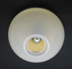 Mid-Century Italian Plexiglass Flush Mount by iGuzzini