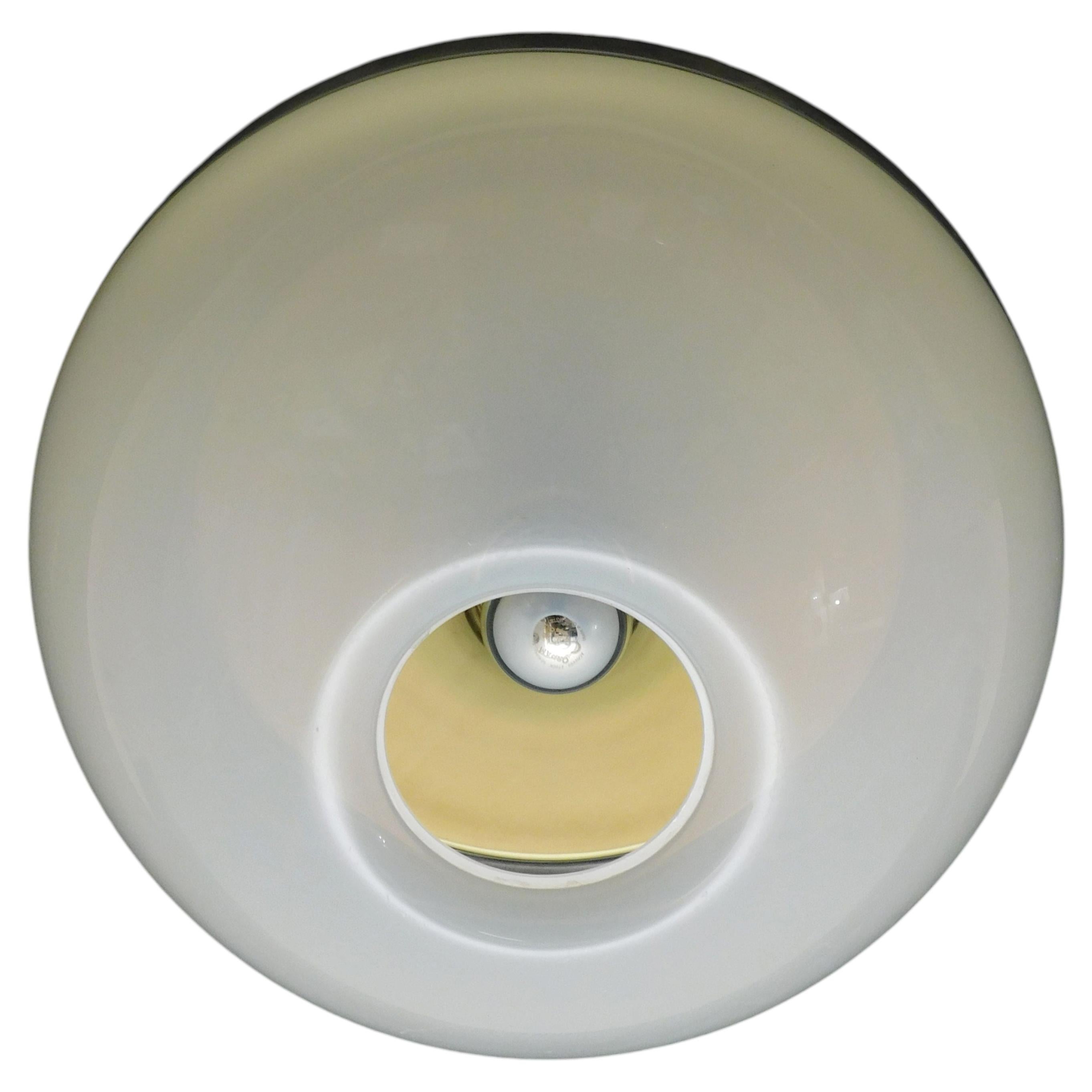 Plafoniera in plexiglass italiana del metà secolo di iGuzzini in vendita