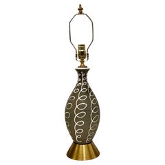 Mid-Century Italian Porcelain Lamp