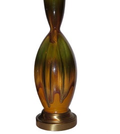 Mid Century Italian Porcelain Lamps