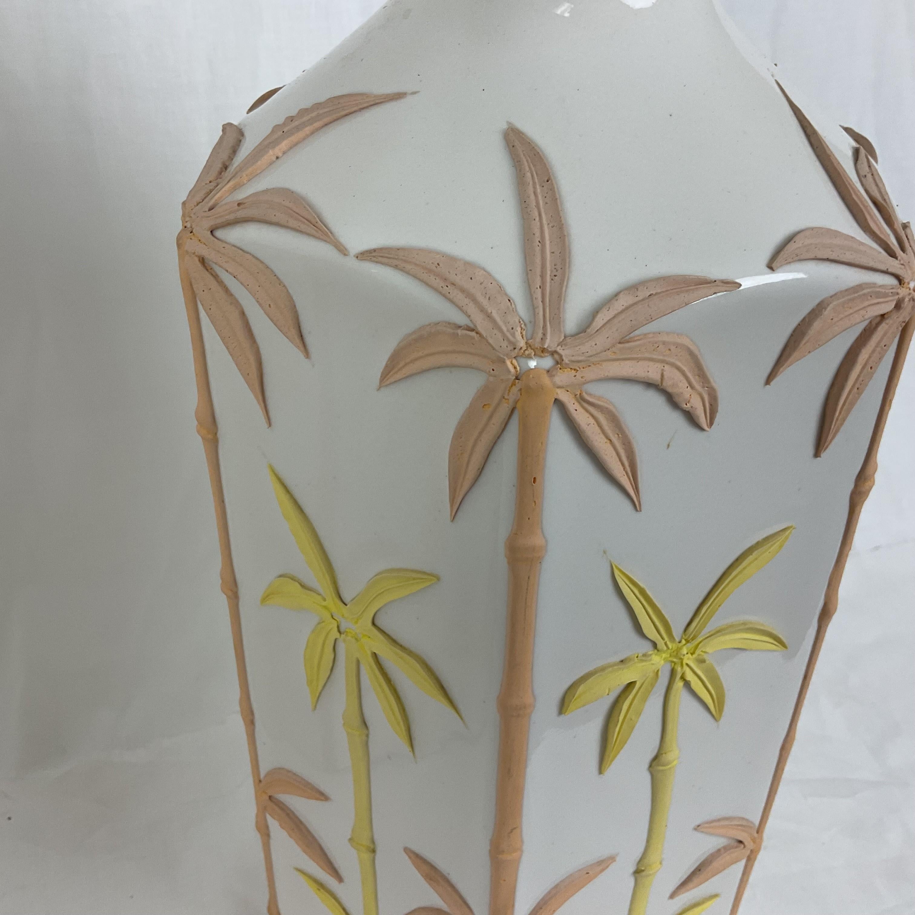 Porcelaine Lampes en porcelaine italienne du milieu du siècle en vente