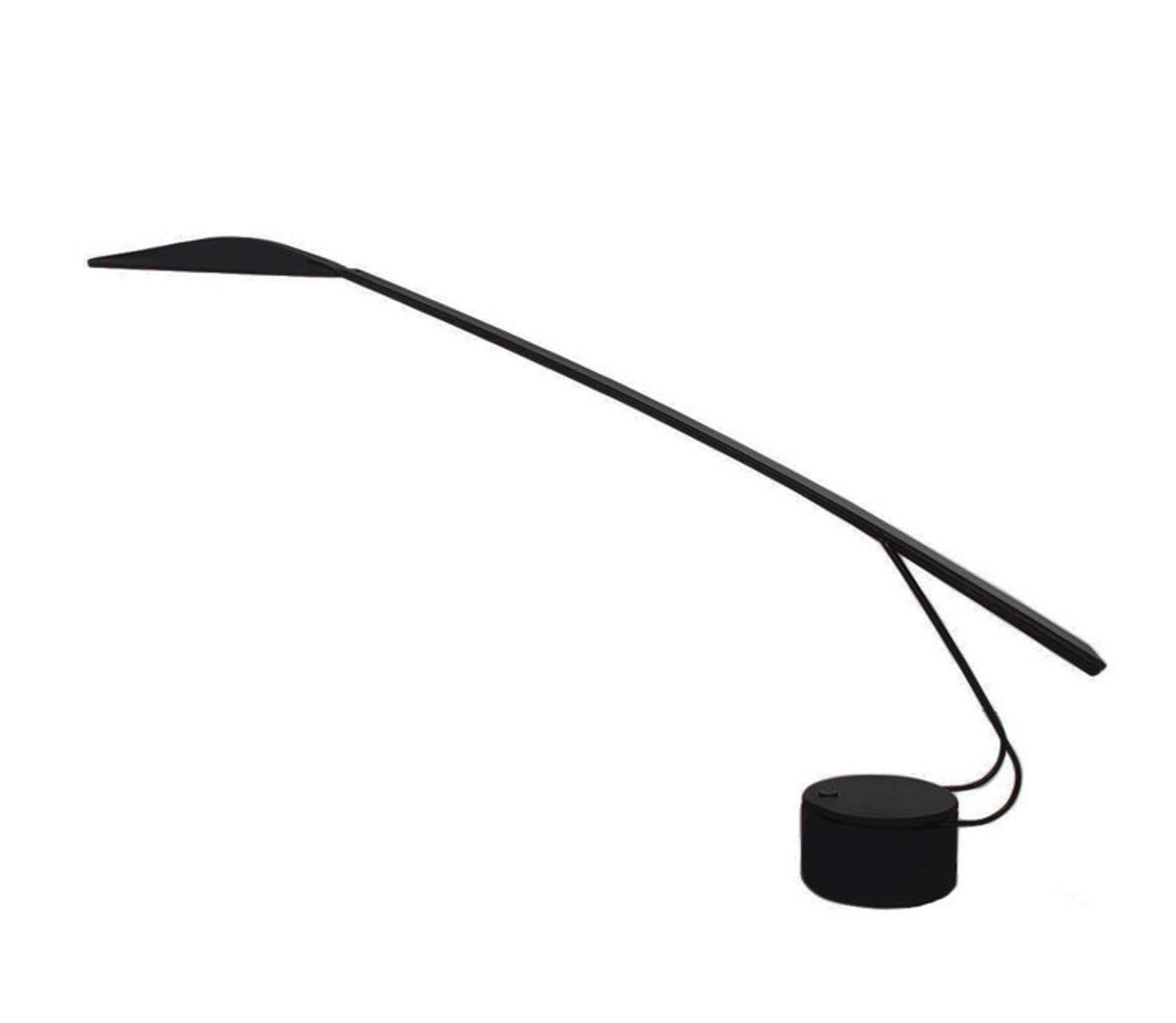 Mid Century Italian Post Modern Dove Desk or Table Lamp by Barbaglia and Colombo In Good Condition In Philadelphia, PA